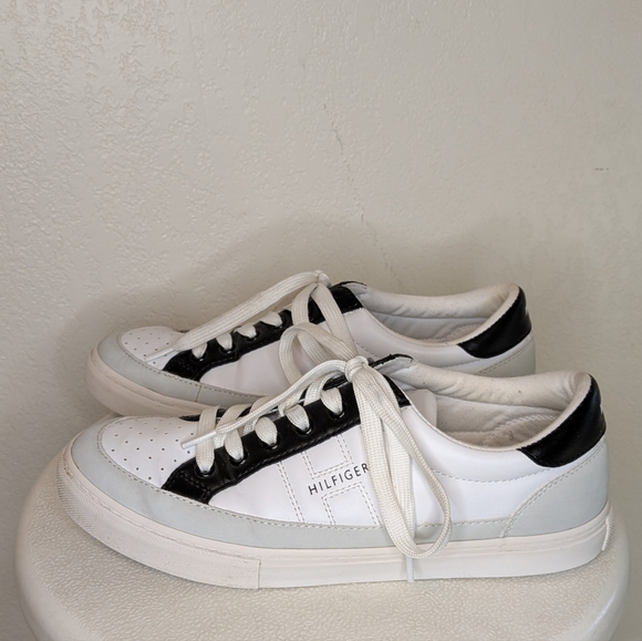 Tommy Hilfiger Shoes - Tommy Hilfiger Black and White Casual Sneakers